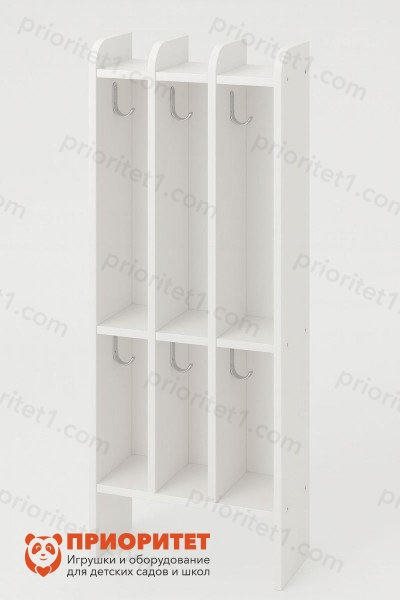 Вешалка для полотенец 2-х ярусная (3 секции) 43х20х115 мз серии Медовая - фото 121520310