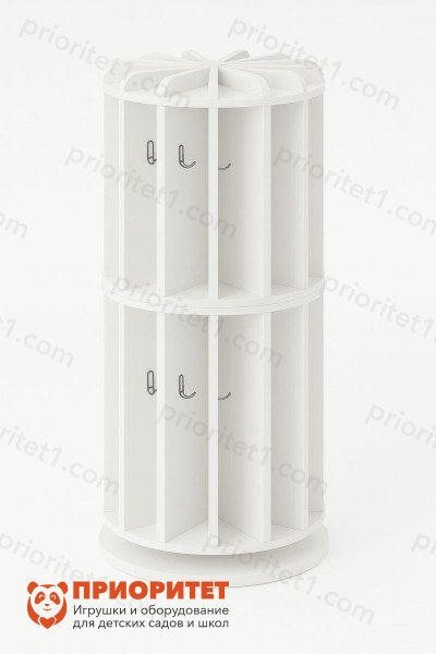 Вешалка для полотенец круглая на 12 ячеек (50х50х115) из серии Медовая - фото 121520318