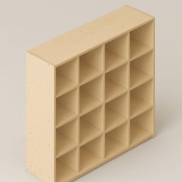 Стеллаж 147х39х147 из серии Медовая - фото 121520388