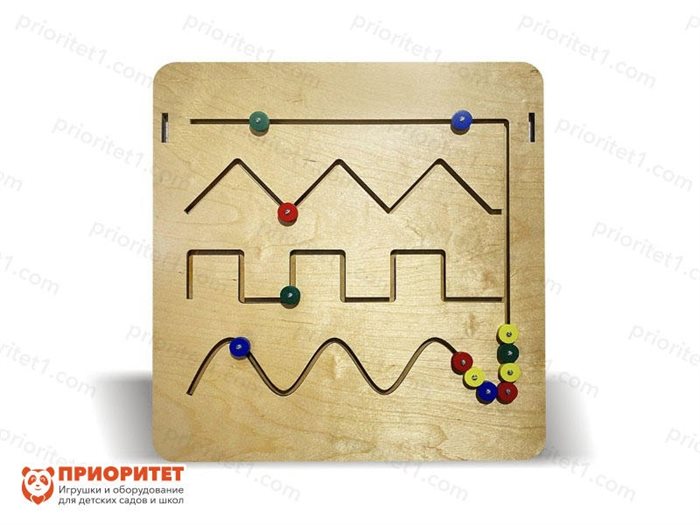 Тактильно-развивающая панель Научусь и напишу - фото 121520742