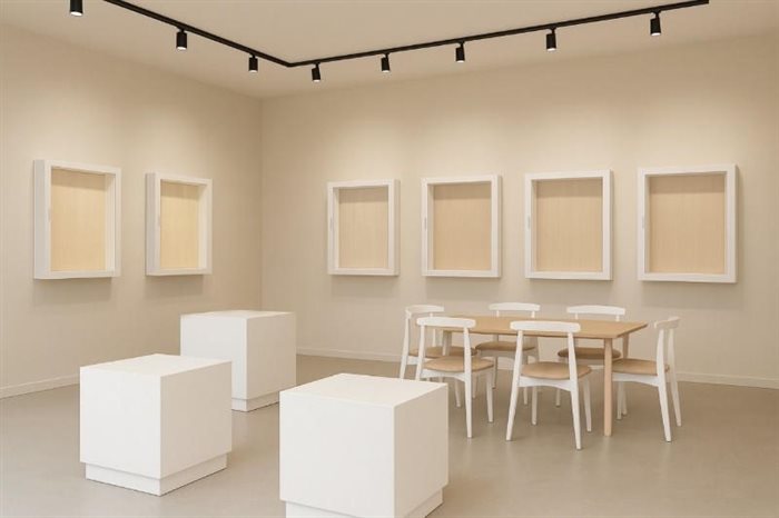 Комплект мебели для музея Выставочный зал - фото 121520920