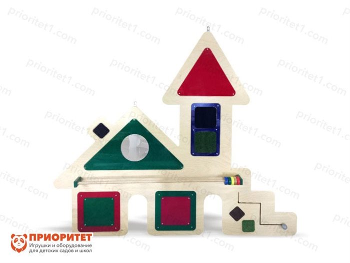 Декоративно-развивающая панель Городской дворик №1 - фото 121521113