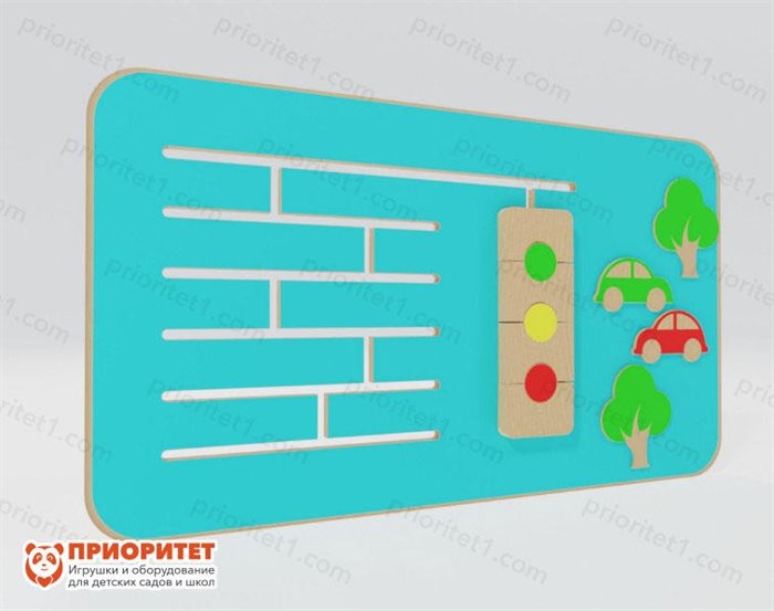 Дидактическая панель Собери светофор - фото 121521132