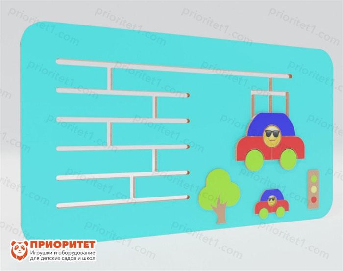 Дидактическая панель Собери машину - фото 121521135