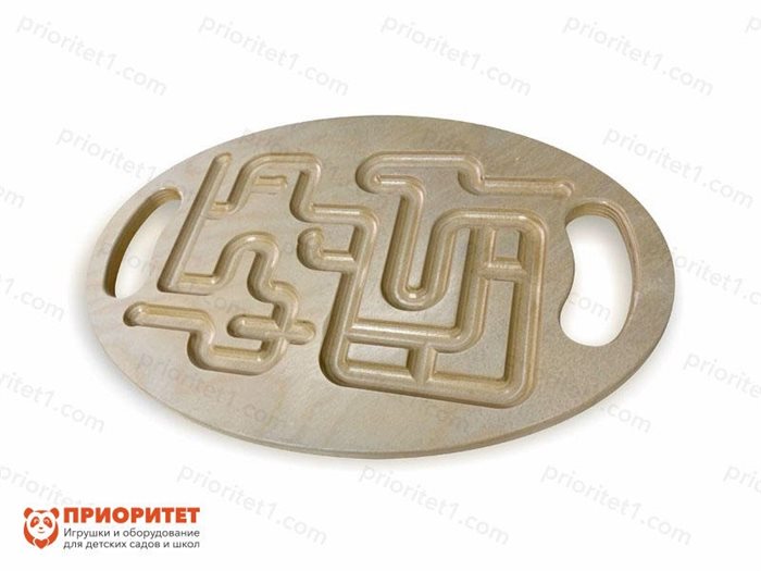 Тактильно-развивающая панель-лабиринт Маршруты - фото 121521175