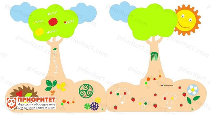 Набор декоративно-развивающих панелей На лесной опушке - фото 121521221