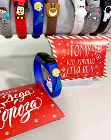 Комплект: Часы "Принцесса" и новогодняя упаковка "Подарок от Деда мороза"