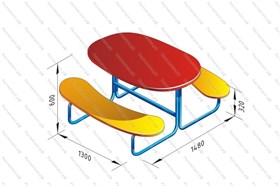 Столик для детского сада