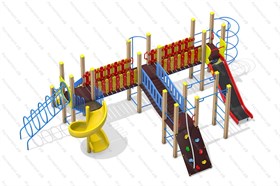 Детский игровой комплекс Островок детства
