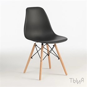 Стул Eames черный для садов и школ