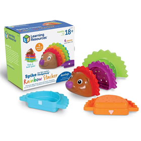 Развивающая игрушка "Собери Ёжика Спайка" (пирамидка, 6 элементов) Learning Resources LER9105