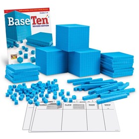 Развивающий игровой набор "Базовая десятка. Большой" Learning Resources LER0932 (комплект для группы до 25 человек, 823 элемента)
