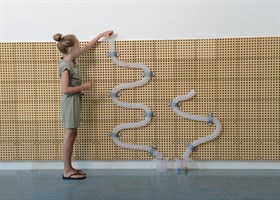 Набор труб "Юный сантехник" для STEM-Стены Masterkidz (121 элемент)