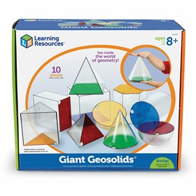 Развивающая игрушка "Объемные геометрические фигуры. Гигантские" Learning Resources LER3208