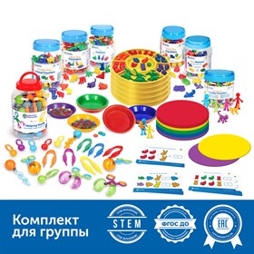 Комплект счетного материала для сортировки и развития мелкой моторики в детском саду Learning Resources MS0012