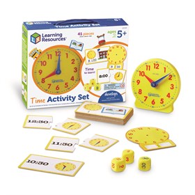 Развивающая игрушка "Учимся определять время" (41 элемент) Learning Resources LER3220