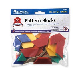 Развивающая игрушка "Строительные блоки" (50 элементов) Learning Resources LER3669