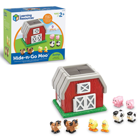 Развивающая игрушка "Найди и спрячь. Ферма" (9 элементов) Learning Resources LER8922