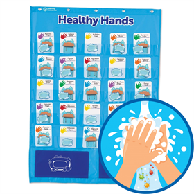 Настенный модуль "Чистые руки" (97 элементов) Learning Resources LER4364