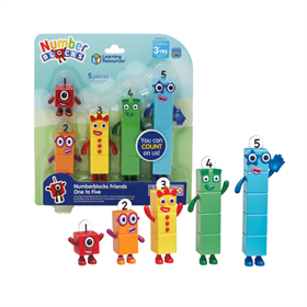 Игровые фигурки Numberblocks от 1 до 5 Learning Resources HM95356-UK
