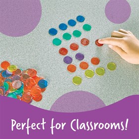 "Фишки для счета Прозрачные круги" (250 элементов) Learning Resources LER0131