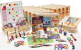 Игровой набор Фребеля "Комплект для младшей группы" (3-4 года)
