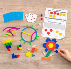 Набор "Математика дома" основы (5-6 лет) EDX Education