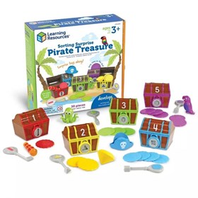 "Замки и ключи. Пиратское сокровище" (30 элементов) Learning Resources LER6808