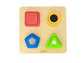 Панель "Тактильные геометрические фигуры" Masterkidz