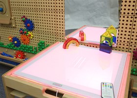 Квадратная световая панель (Цвет меняется с помощью пульта) Masterkidz