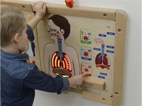 Панель "Дыхательная система" Masterkidz