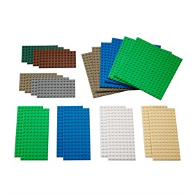 Малые строительные платы LEGO System 9388