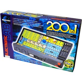 Набор учебный "Лаборатория электронных проектов. 200 в 1" Maxitronix