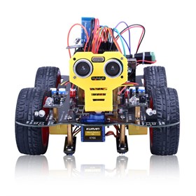Программируемый колесный робот-конструктор на базе Arduino UNO R3 (Bluetooth)