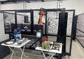 Комплект оборудования для выполнения задания «Полуавтоматическая сварка» (для роботов китайского производства)