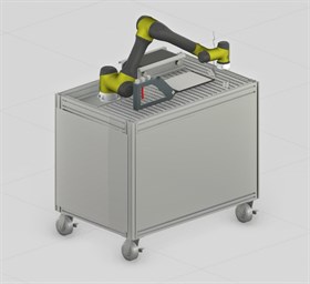 Учебная ячейка на базе промышленного робота Эйдос АС5-900 (базовая комплектация)