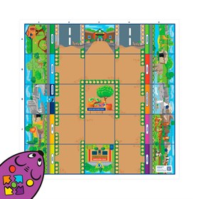 Поле-маршрутизатор "Зоопарк для РобоМыши" к наборам "Мышиный код" Learning Resources