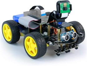Четырехколесный робот с FPV камерой Yahboom Raspbot AI Vision Robot Car с Raspberry Pi 4B (4 GB)