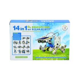 Конструктор Cute Sunlight Solar 14 в 1 DIY Robot KIT на солнечной батарее