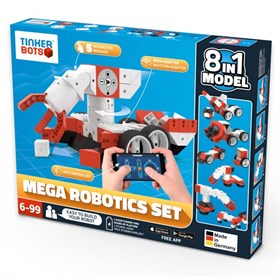 Конструктор Tinkerbots "Большой набор по робототехнике 8 в 1"
