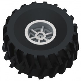 Вездеходное колесо серии TETRIX® MAX 39282