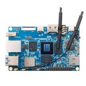 Одноплатный миникомпьютер Orange Pi 5B 16Gb, 128Gb eMMC