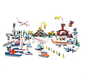 Грузовой и пассажирский транспорт LEGO 9321