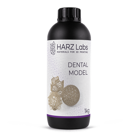 Фотополимерная смола HARZ Labs Dental Model Beige, бежевый (1000 гр)