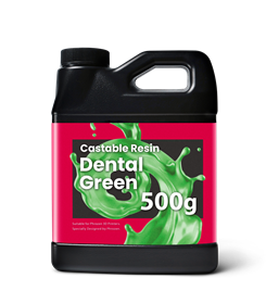 Фотополимерная смола Phrozen Wax-Like Green, зеленая, 0.5 кг
