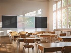 Интерактивная доска с магнитно-меловой поверхностью АЛМА «Фибоначчи»