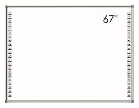 Интерактивная доска EDBOARD EDB67IB, 67"