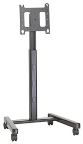 Мобильная стойка Chief PFCUb Black, регулировка высоты, для панелей до 90кг/63"