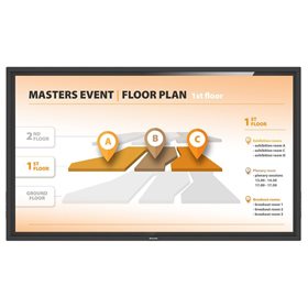 Интерактивная панель Philips 55BDL3452T/00, 55"