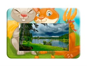 Интерактивный комплекс Ronplay NTab Kids "Кролики", 24"
